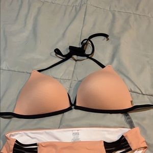 Pink bikini size Large (top and bottom)